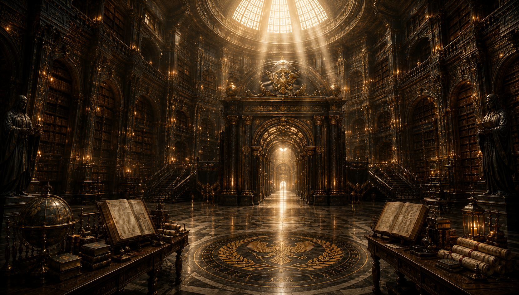 Portale monumentale dell Archivium Imperii Informatici