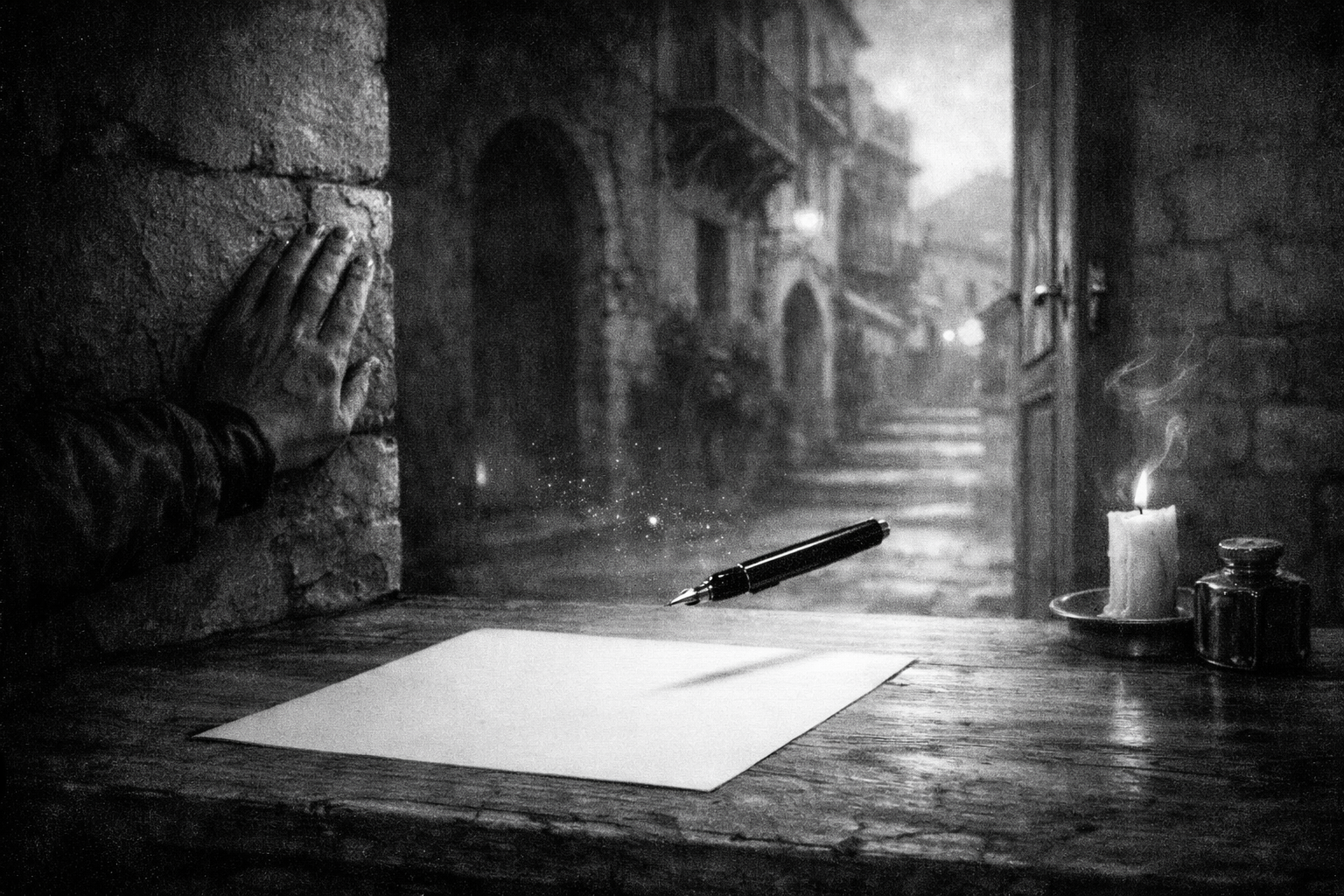 vicoli di Palermo che custodiscono storie mai pronunciate. Qui il non detto diventa eco, riverbero di ciò che avrebbe potuto essere. La poesia nasce da quel peso, non dalla sua liberazione.