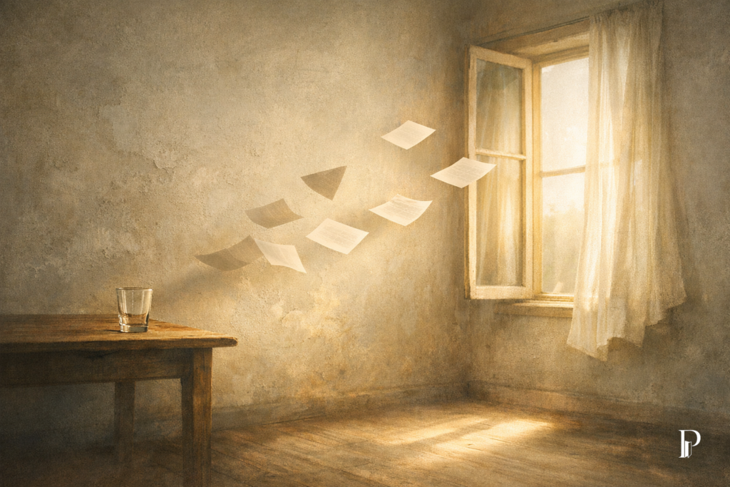 L’arte dell’assenza.