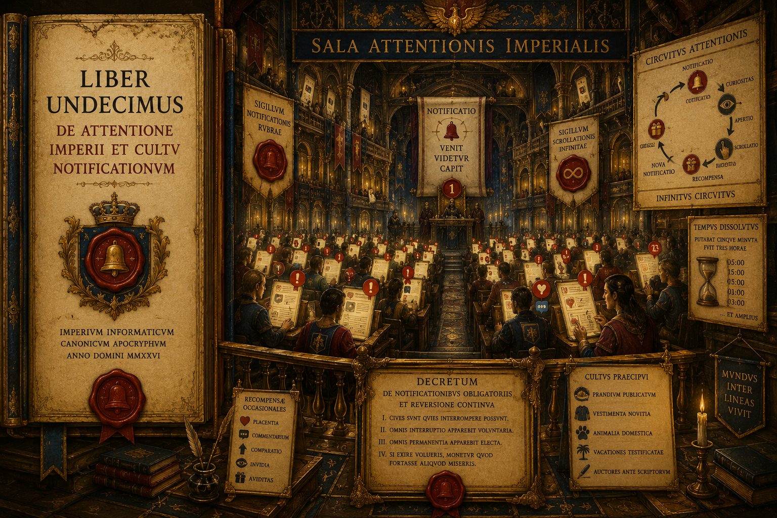 Liber Undecimus De Attentione Imperii et Cultu Notificationum