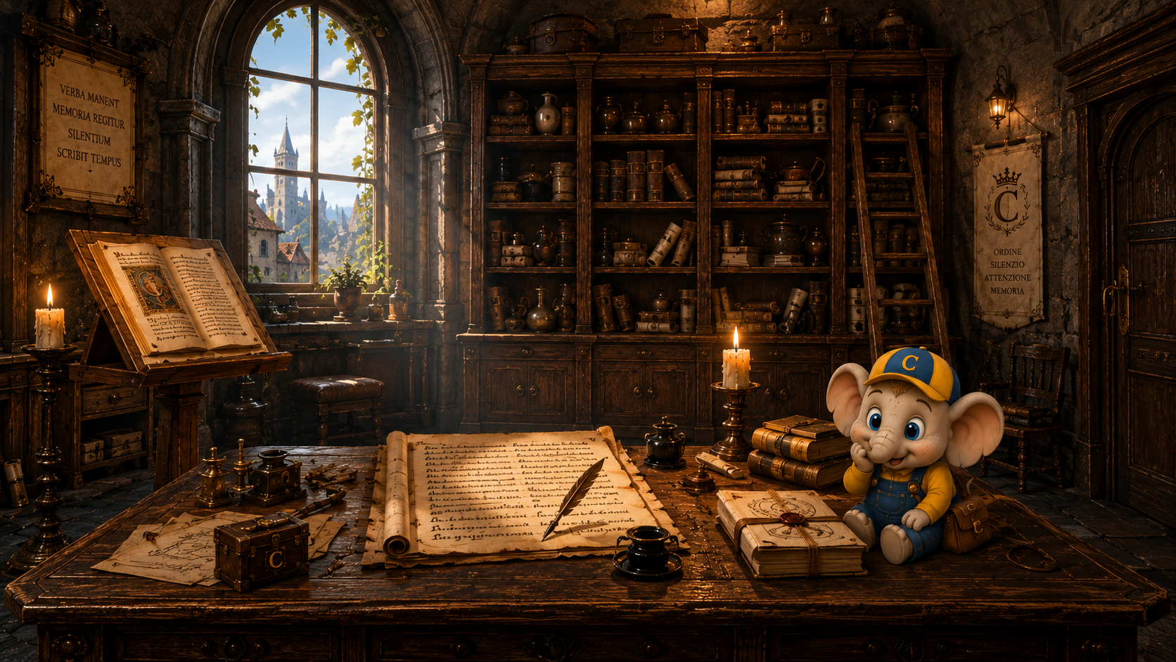 Scriptorium dell’Archivium Custodis Memoriae